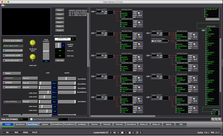 Scene Control Interface